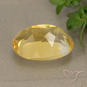 Citrino Dorado natural de 5.70 ct, Ovalada, VVS-VS