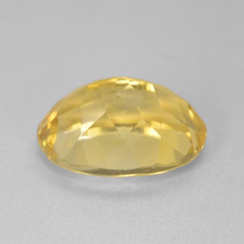 Citrino Dorado natural de 6.37 ct, Ovalada, VVS-VS