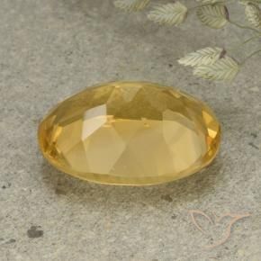 Citrino Naranja dorado natural de 5.56 ct, Ovalada, VVS-VS