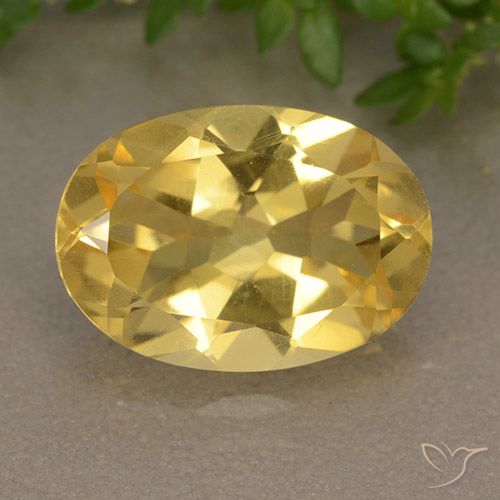 5.18ct Natural Naranja dorado Citrino, Ovalada, VVS-VS