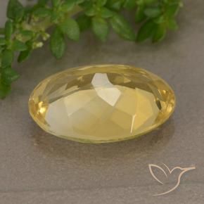 Citrino Naranja dorado natural de 4.84 ct, Ovalada, VVS-VS