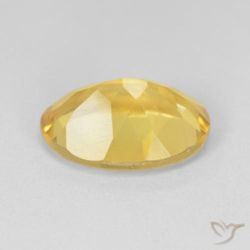 Citrino Naranja dorado natural de 5.09 ct, Ovalada, VVS-VS