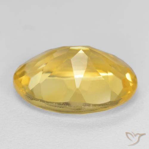 Citrino Oro natural de 5.16 ct, Ovalada, VVS-VS