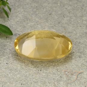 Citrino Naranja dorado natural de 5.00 ct, Ovalada, VVS-VS