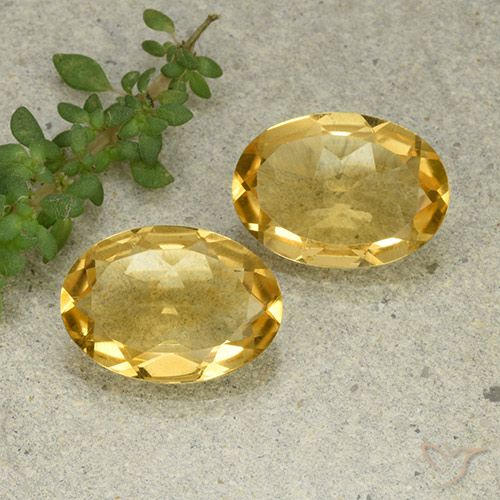 8.76ctw Natural Dorado claro medio Citrino, Ovalada, VVS-VS
