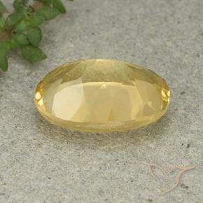 Citrino Naranja dorado natural de 5.38 ct, Ovalada, VVS-VS