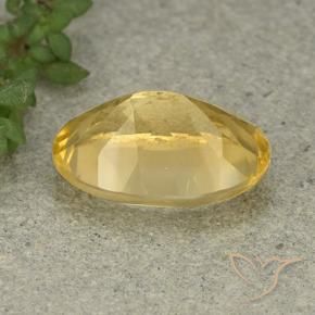 Citrino Naranja dorado natural de 5.41 ct, Ovalada, VVS-VS