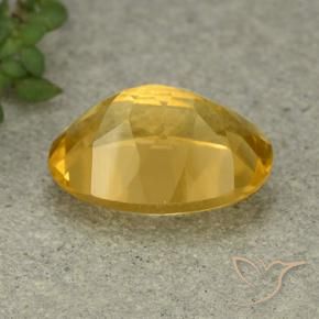 Citrino Naranja dorado natural de 5.20 ct, Ovalada, VVS-VS