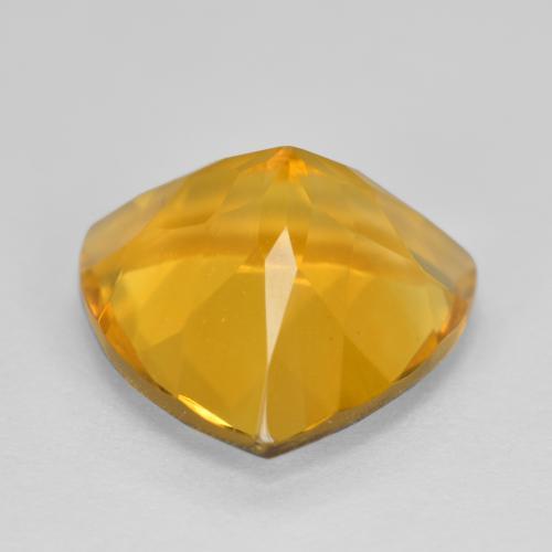Citrino Dorado natural de 4.84 ct, Trillón, VVS