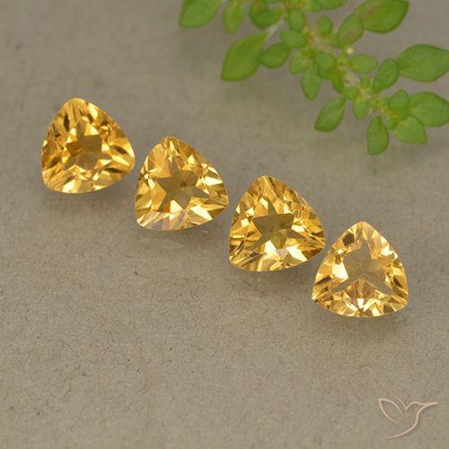 2.63ctw Natural Dorado claro Citrino, Trillón, VVS-VS