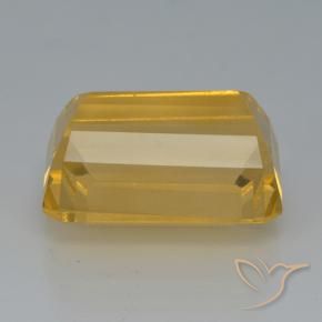 Citrino Dorado oscuro natural de 8.49 ct, Corte Octágono / Esmeralda, VVS