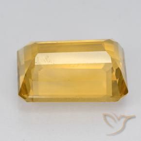Citrino Dorado claro natural de 7.50 ct, Corte Octágono / Esmeralda, VVS-VS