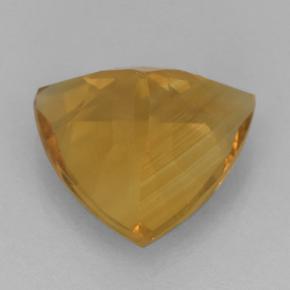 Citrino dorado natural de 2,24 ct, trillón, VVS