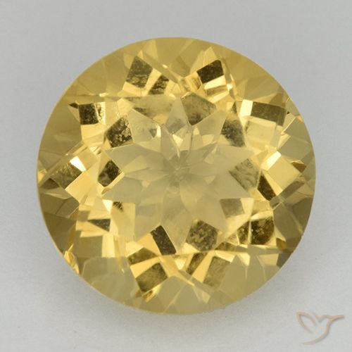5.71ct Natural Dorado Citrino, Redondo, VVS