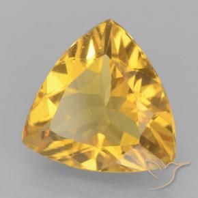 Citrino Dorado naranja natural de 1.87 ct, Trillón, VVS-VS