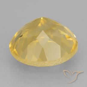 Citrino Oro natural de 5.84 ct, Redondo, VVS