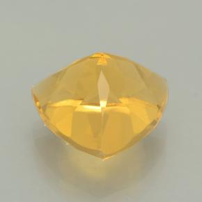 Citrino Dorado medio natural de 2.32 ct, Trillón, VVS