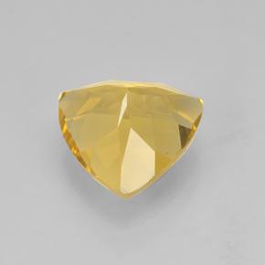 Citrino dorado natural de 2,23 ct, trillón, VVS