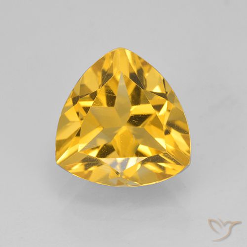 2.36ct Natural Dorado claro Citrino, Trillón, VVS