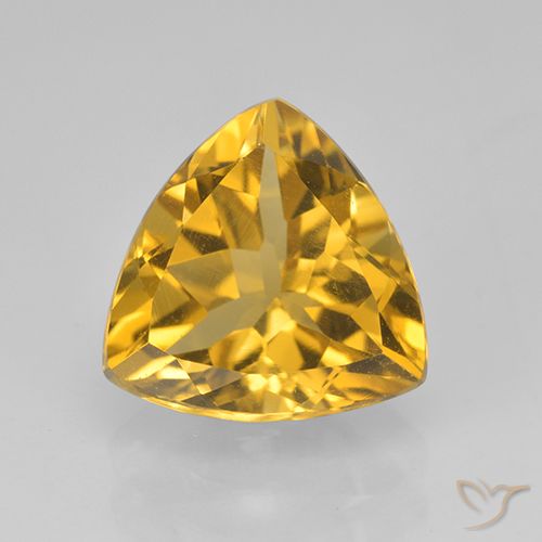 2.07ct Natural Dorado Citrino, Trillón, VVS