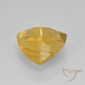 Citrino Dorado natural de 2.07 ct, Trillón, VVS