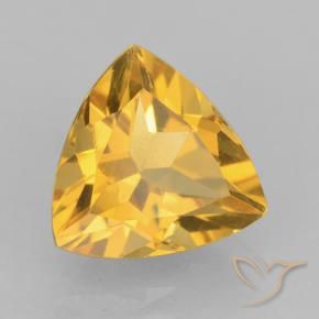 Citrino Naranja dorado natural de 2.03 ct, Trillón, VVS