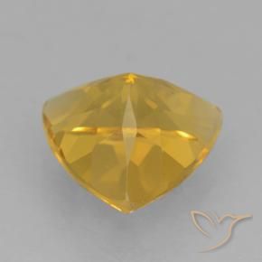 Citrino Dorado natural de 2.27 ct, Trillón, VVS