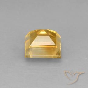 Citrino Dorado claro natural de 2.27 ct, Cuadrado, VVS-VS