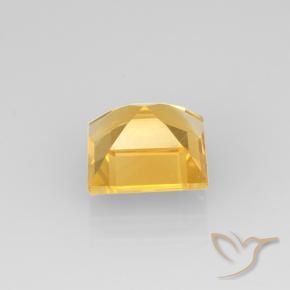 Citrino Dorado claro natural de 2.04 ct, Cuadrado, VVS-VS