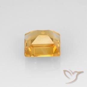 Citrino Dorado naranja natural de 2.22 ct, Cuadrado, VVS