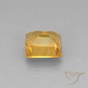Citrino Dorado naranja natural de 2.18 ct, Cuadrado, VVS-VS