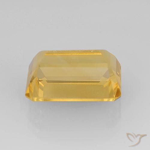 Citrino Oro natural de 7.89 ct, Corte Octágono / Esmeralda, VVS