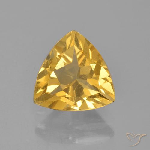 2.08ct Natural Dorado claro Citrino, Trillón, VS
