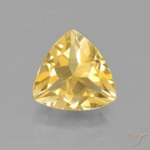 2.03ct Natural Dorado medio Citrino, Trillón, VS