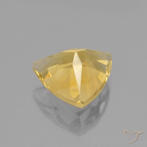 Citrino Dorado medio natural de 2.03 ct, Trillón, VS