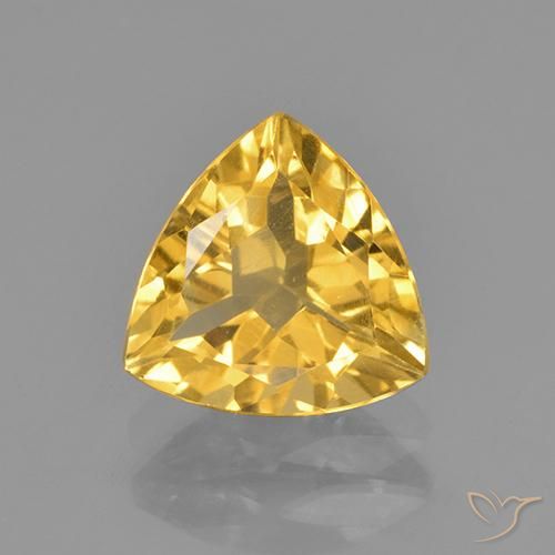 1.95ct Natural Dorado Citrino, Trillón, VVS-VS