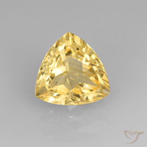 2.29ct Natural Dorado Citrino, Trillón, VVS-VS