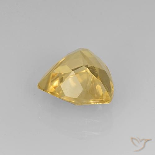 Citrino Dorado natural de 2.29 ct, Trillón, VVS-VS
