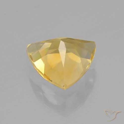 Citrino Dorado natural de 2.03 ct, Trillón, VS