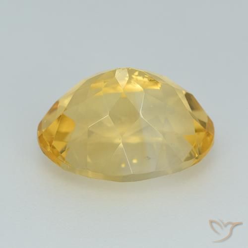 Citrino Oro natural de 3.40 ct, Ovalada, VS