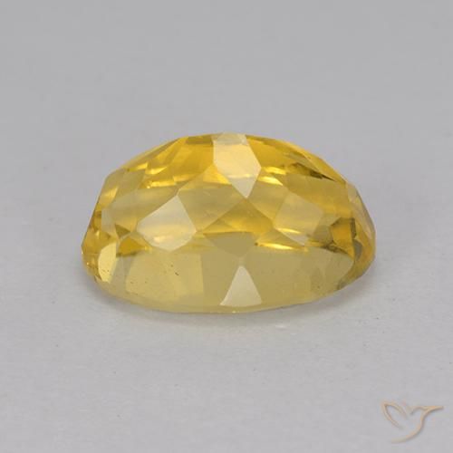 Citrino Naranja dorado natural de 3.20 ct, Ovalada, VS