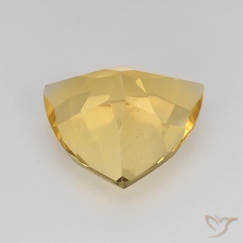 Citrino Naranja dorado natural de 2.03 ct, Trillón, VVS-VS