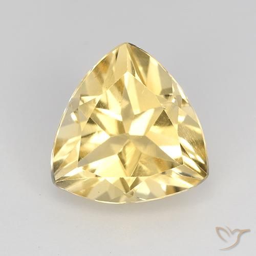 2.09ct Natural Crema Citrino, Trillón, VVS-VS
