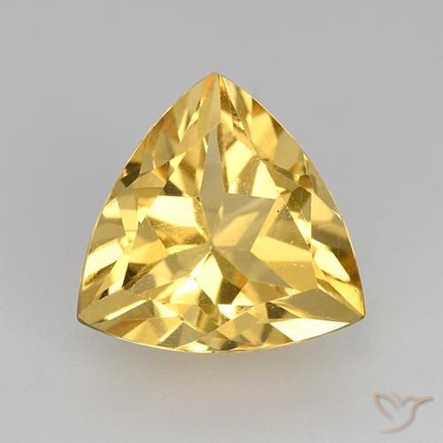 2.25ct Natural Dorado Citrino, Trillón, VVS-VS