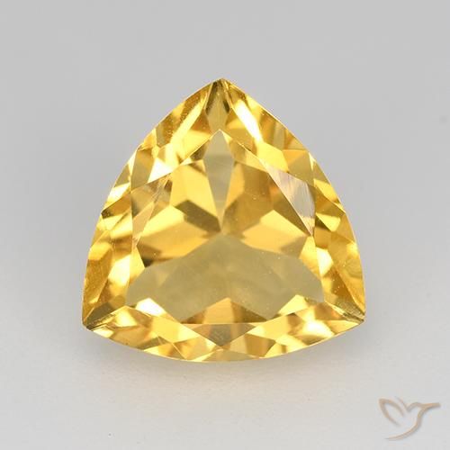 2.27ct Natural Dorado Citrino, Trillón, VVS-VS