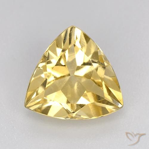 2.10ct Natural Dorado Citrino, Trillón, VVS-VS