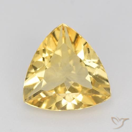 1.86ct Natural Dorado medio Citrino, Trillón, VVS-VS