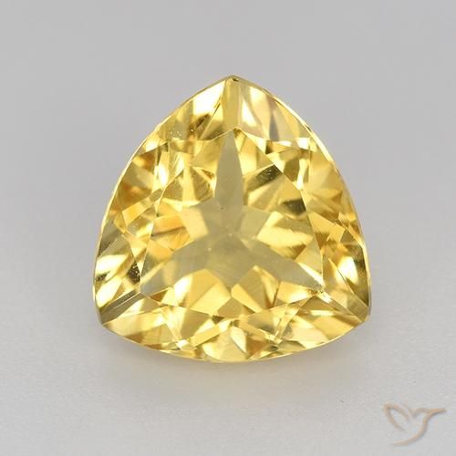 2.37ct Natural Dorado Citrino, Trillón, VVS-VS