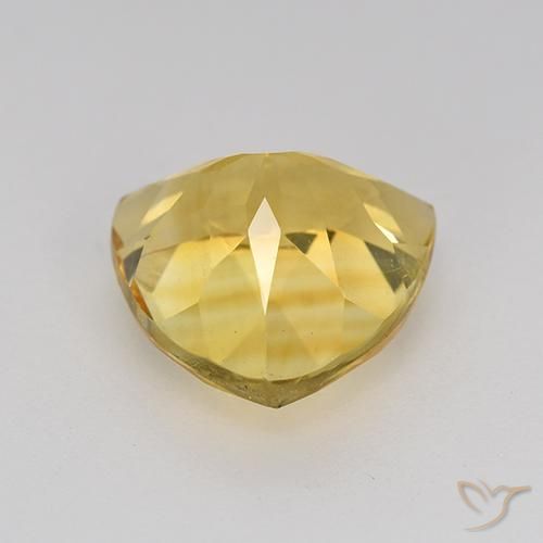 Citrino Dorado natural de 2.37 ct, Trillón, VVS-VS