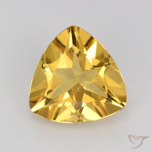 2.12ct Natural Dorado Citrino, Trillón, VVS-VS